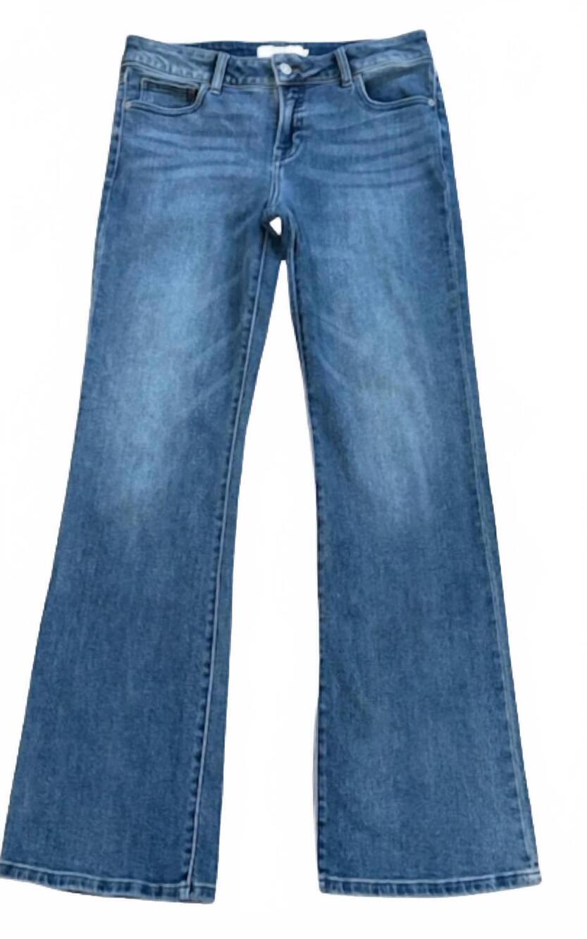 NEW HIDDEN women's flare jeans in vintage wash